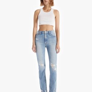 Mother Denim High Waisted Rider Skimp - The Confession - 27